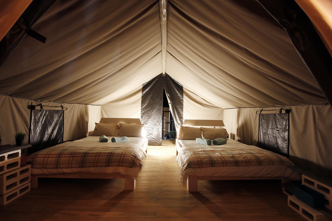 Glamping Hotel Flor Y Bambu プラヤ・グランデ エクステリア 写真