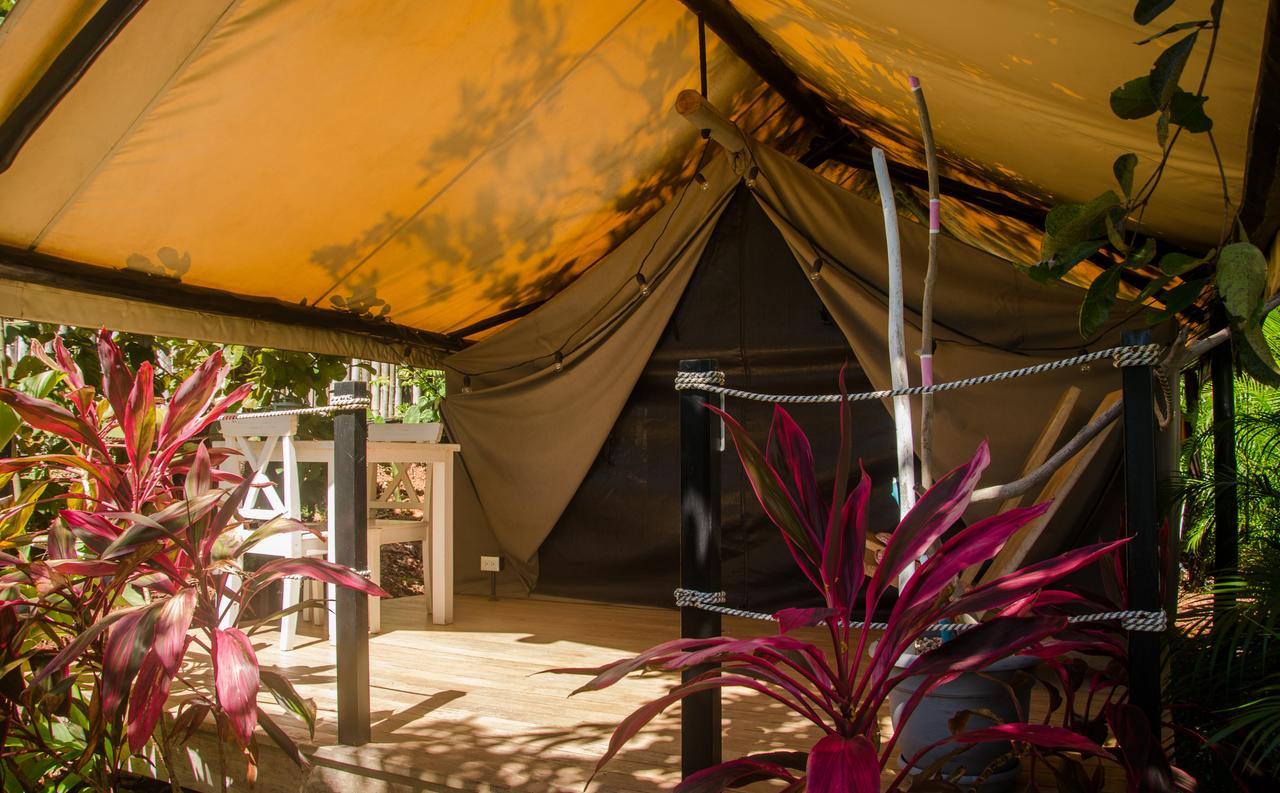 Glamping Hotel Flor Y Bambu プラヤ・グランデ エクステリア 写真